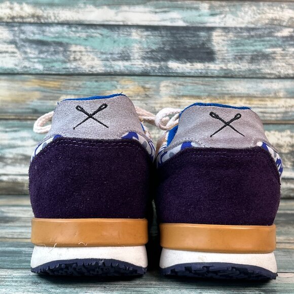 Inkkas Hendrix Womens 9 Sneakers Casual Floral Patchwork Walking Shoes Colorful - Picture 8 of 13